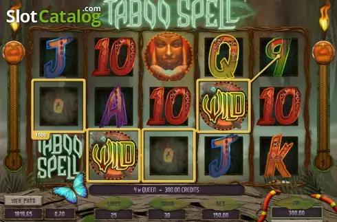 Скрин9. Taboo Spell слот