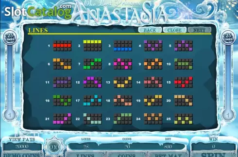 Скрин5. The Lost Princess Anastasia слот