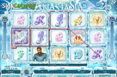 Скрин7. The Lost Princess Anastasia слот