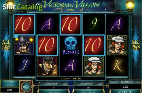 Скрин9. Victorian Villain слот