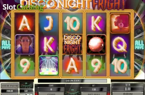 Скрин6. Disco Night Fright слот