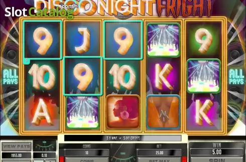 Скрин7. Disco Night Fright слот