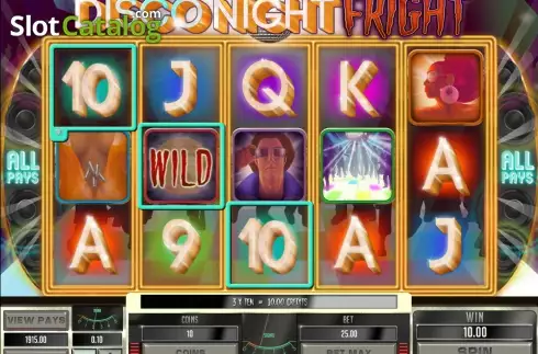 Скрин8. Disco Night Fright слот