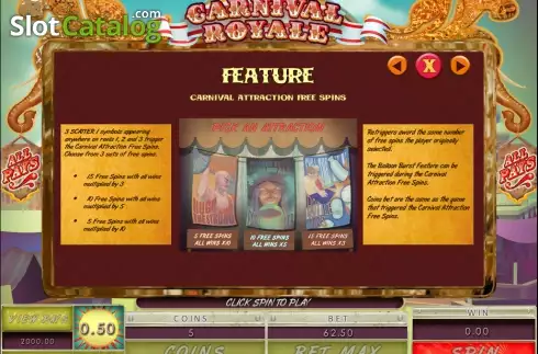 Скрин4. Carnival Royale слот