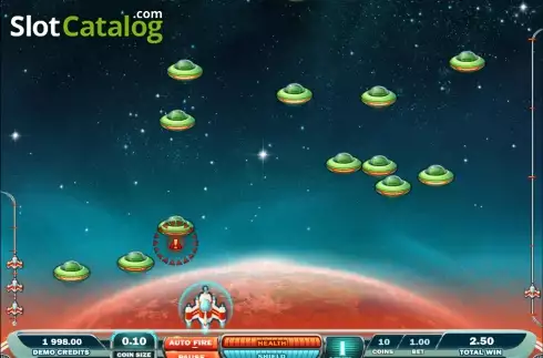 Скрин8. Max Damage and the Alien Attack слот