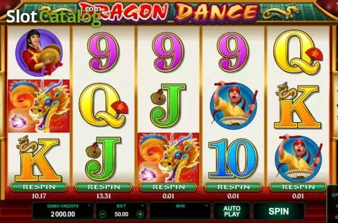 Скрин7. Dragon Dance слот