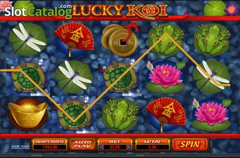 Скрин7. Lucky Koi (Microgaming) слот