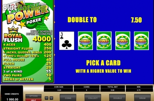 Скрин7. Aces & Faces MH (Microgaming) слот