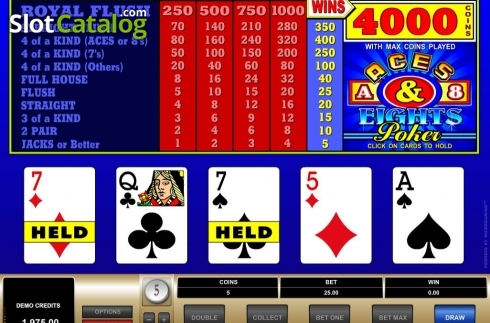 Скрин3. Aces & Eights (Microgamig) слот