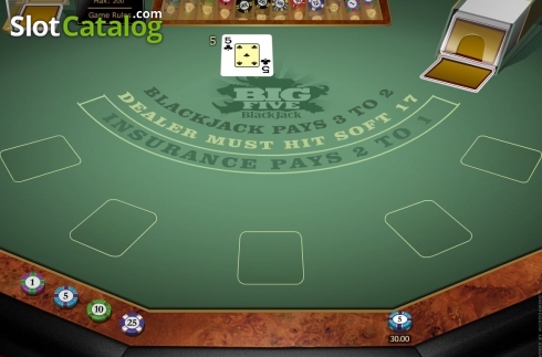 Скрин4. Big 5 Blackjack Gold слот
