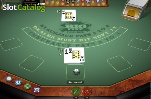 Скрин6. Big 5 Blackjack Gold слот