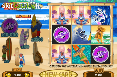 Скрин2. Big Break Scratch Card слот
