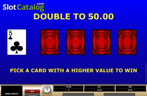 Скрин5. Bonus Deuces Wild (Microgaming) слот