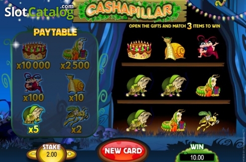 Скрин4. Cashapillar Scratch Card слот