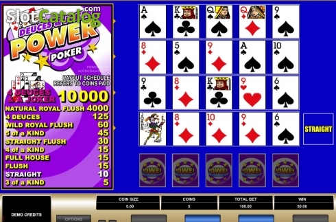 Скрин7. Deuces & Joker MH (Microgaming) слот