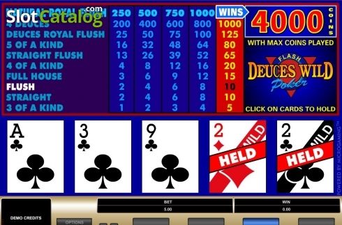 Скрин4. Deuces Wild (Microgaming) слот