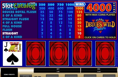 Скрин5. Deuces Wild (Microgaming) слот