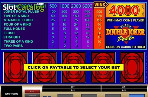Скрин2. Double Joker (Microgaming) слот