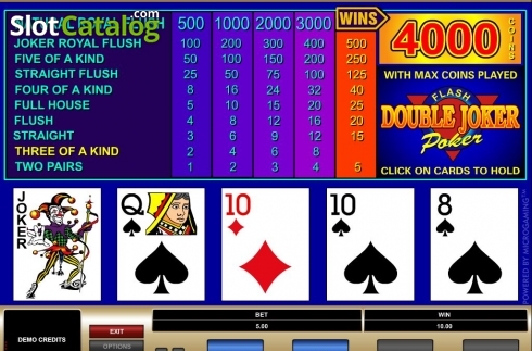 Скрин3. Double Joker (Microgaming) слот