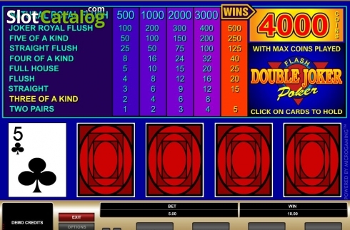 Скрин4. Double Joker (Microgaming) слот
