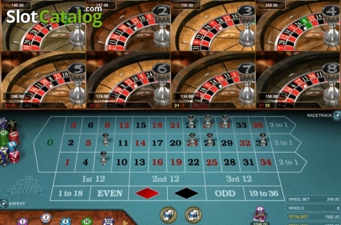 Скрин5. Multi Wheel Roulette Gold слот