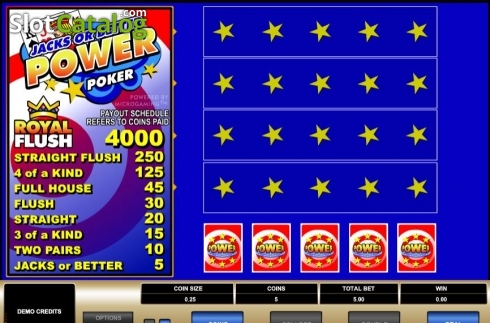 Скрин3. Jacks or Better MH (Microgaming) слот