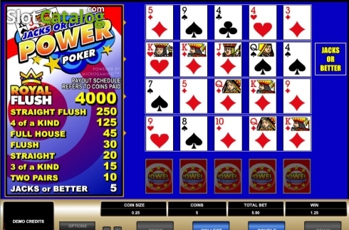 Скрин4. Jacks or Better MH (Microgaming) слот