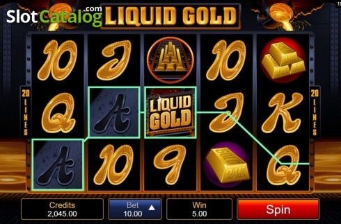 Скрин7. Liquid Gold слот