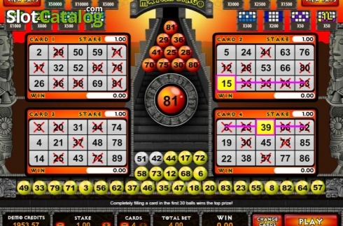 Скрин5. Mayan Bingo слот