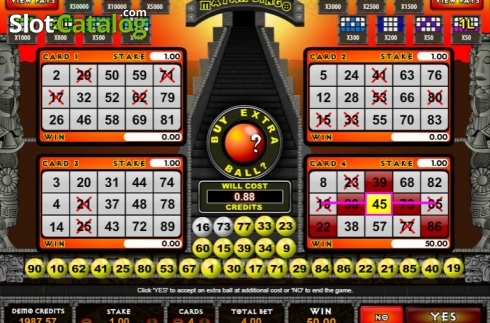 Скрин6. Mayan Bingo слот