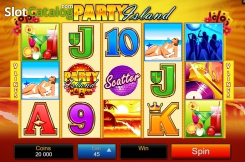 Скрин2. Party Island слот