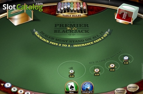 Скрин3. Premier Hi Lo Blackjack слот
