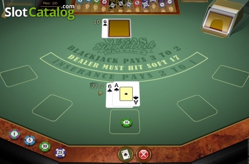 Скрин3. Vegas Downtown Blackjack Gold слот