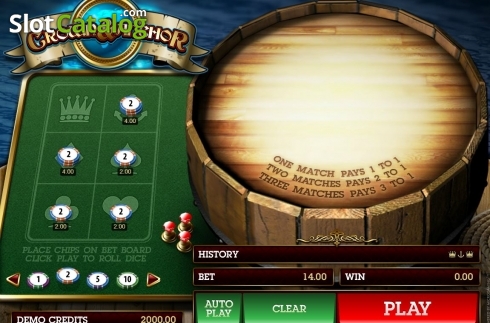Скрин3. Crown and Anchor (Microgaming) слот