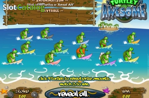 Скрин2. Turtley Awesome слот