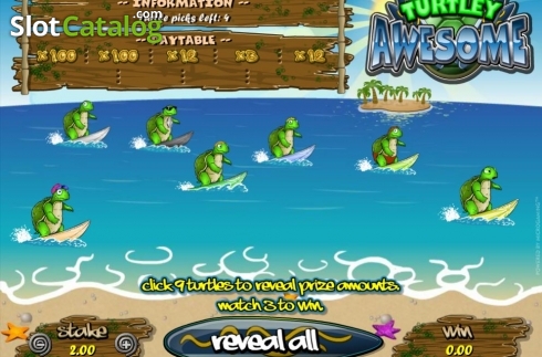Скрин3. Turtley Awesome слот