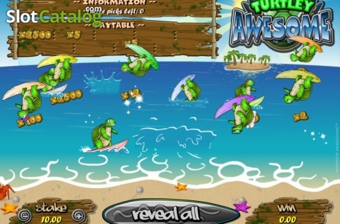 Скрин4. Turtley Awesome слот