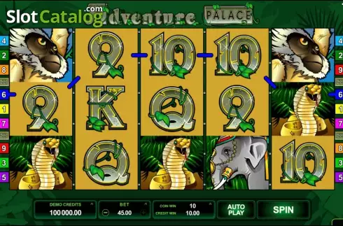 Скрин5. Adventure Palace слот