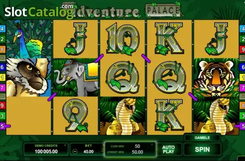 Скрин6. Adventure Palace слот