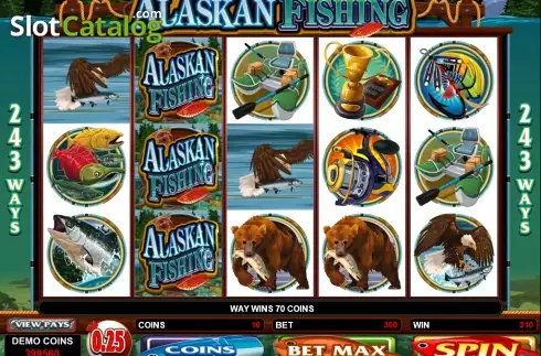 Скрин7. Alaskan Fishing слот