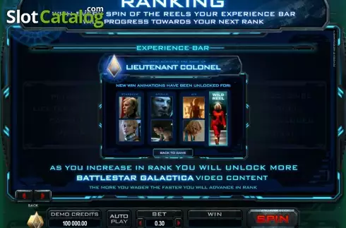 Скрин6. Battlestar Galactica слот