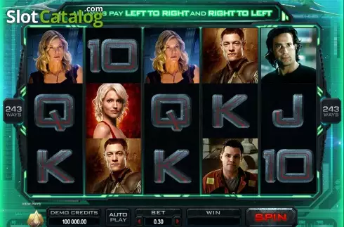 Скрин9. Battlestar Galactica слот