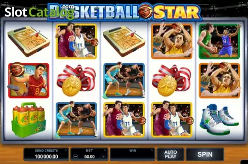 Скрин6. Basketball Star слот