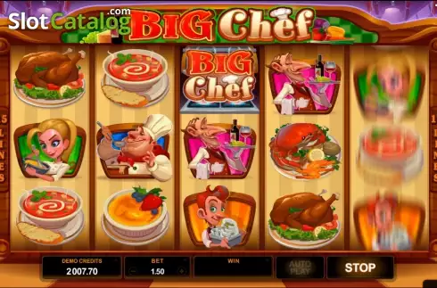 Скрин8. Big Chef слот
