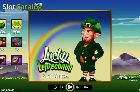 Скрин2. Lucky Leprechaun Scratch слот