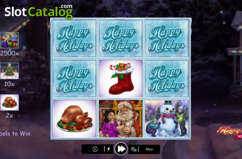 Скрин3. Happy Holidays Scratch слот