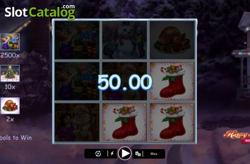 Скрин4. Happy Holidays Scratch слот