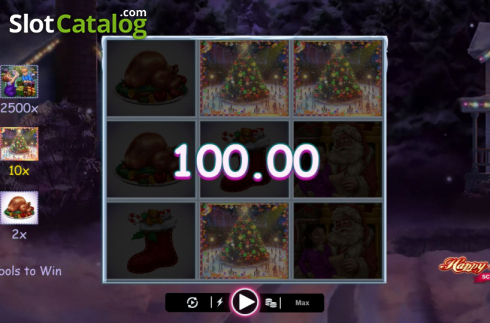 Скрин6. Happy Holidays Scratch слот