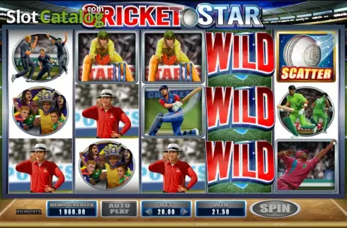 Скрин5. Cricket Star слот