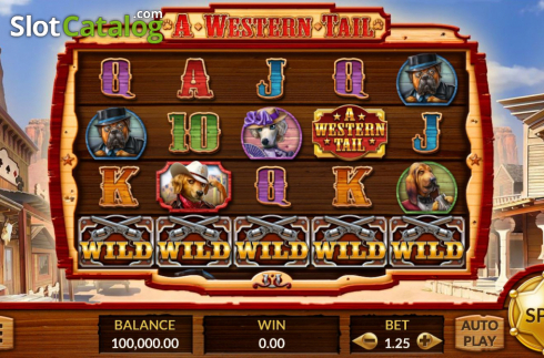 Скрин2. A Western Tail слот